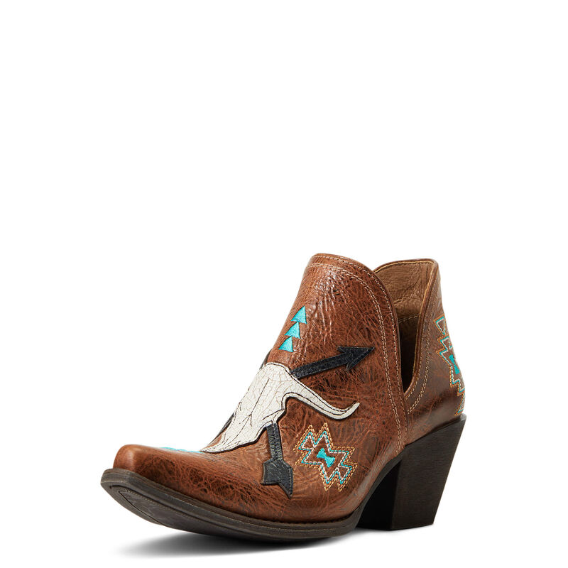 Botas Vaqueras Ariat Encore Southwestern Marrones Mujer - Chile 586-RKVTUQ